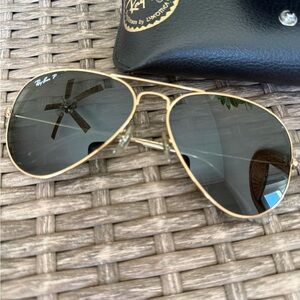 Ray-Ban Polarized Aviator Sunglasses